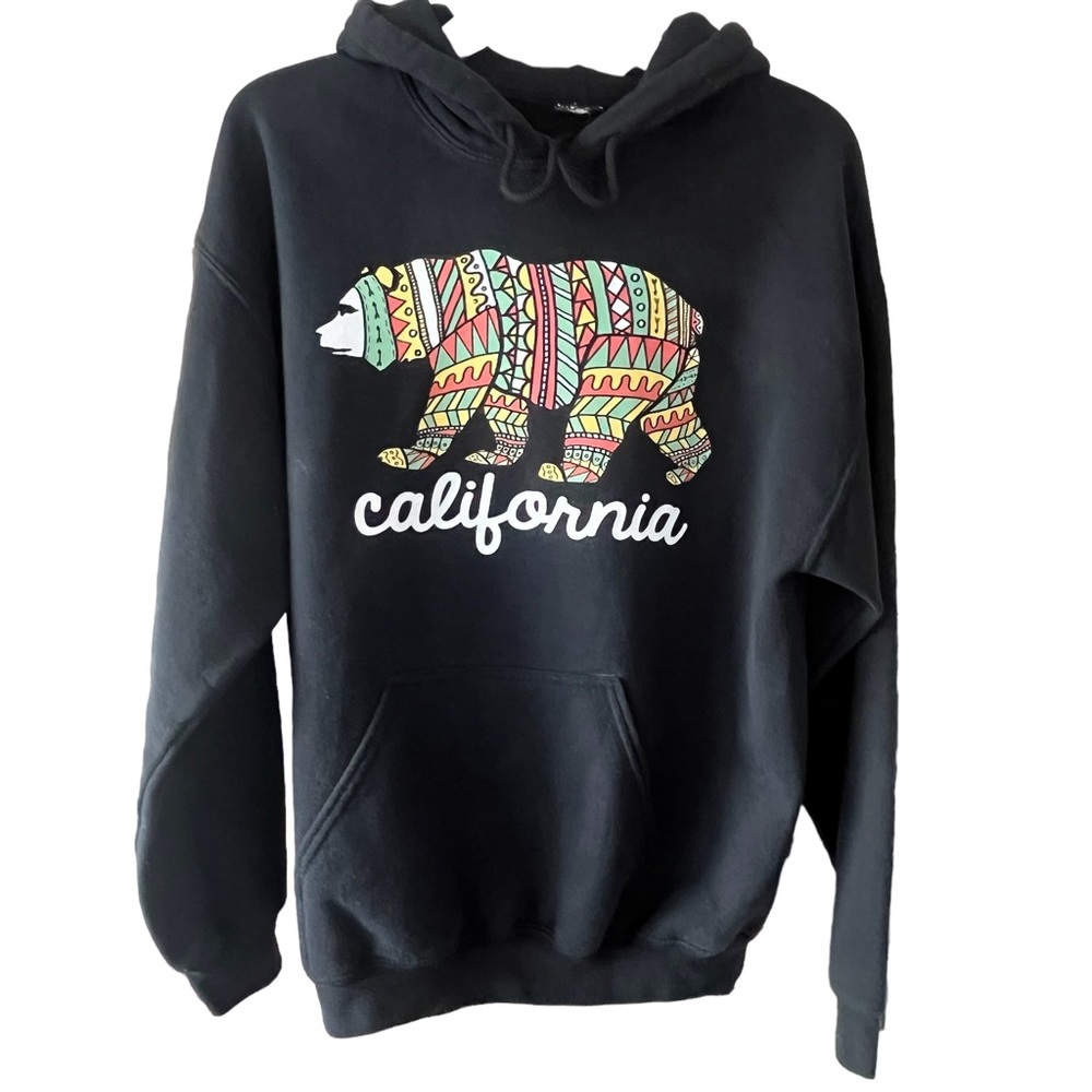Bowery Supply California Republic Hoodie Size Medium
